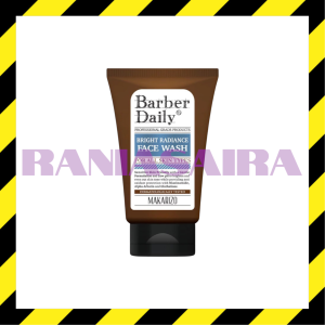 MAKARIZO Barber Daily Face Wash Bright Radiance 100ml Sabun Pencerah Muka Semua Jenis Kulit Kering