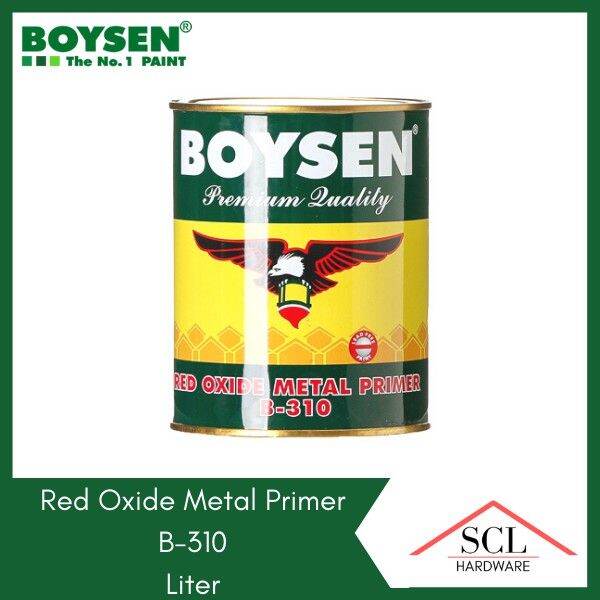 BOYSEN Red Oxide Primer B-310 1 Liter | Lazada PH