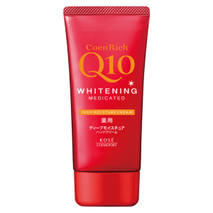Kem dưỡng tay chống lão hoá trắng da Kose CoenRich Q10 Whitening Cream 80g Nhật