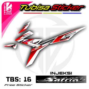 Sticker Striping Satria Fu 150 Injeksi - Stiker Striping Variasi Satria Fu 150 Injeksi. TBS.SF.16