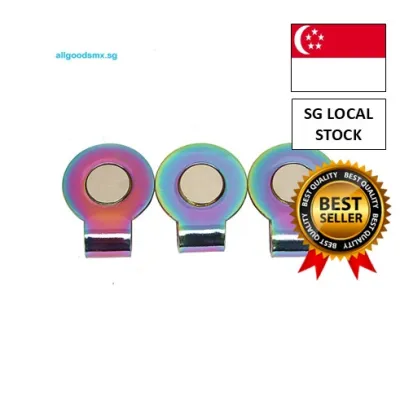 [SG 🚚] Golf Hat Clip Accessories 20/25mm Ball Marker Holder 20/25mm Golf Marker Gift Magnetic