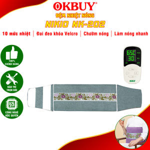 Túi chườm nóng muối biển Nikio NK-202 - Hỗ trợ giảm đau nhức mỏi