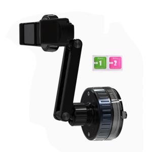360 Degree Rotating Phone Stand Mobile Holder With Powerful Suction For Live Streaming Video Watching Secure Attachment