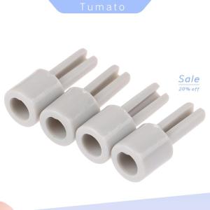 Tumato 2/4pcs Mixer Potentiometer Lengthening Shaft Grey Plastic Extension Shaft