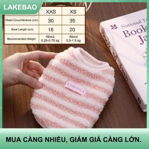 【LAKEBAO】 Dễ Thương Vật Nuôi Vest Thoáng Khí Đan Mềm Mại Và Thoải Mái Với Lực Kéo Khóa Thích Hợp Cho Mùa Xuân Mùa Hè Chó Và Mèo Vest
