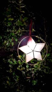 ARTICULO capiz light: ESTRELYA 5 OR 6inch ( authentic capiz open star WITH LIGHTS in series )