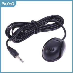 PkYeG Micro gắn ngoài có dây mini 3.5mm micrô âm thanh xe hơi máy phát họp