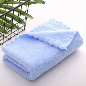 coral velvet face towel 30*60cm Solid color coral velvet towel is soft and comfortable absorbent coral velvet towel