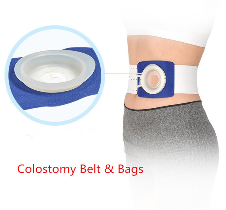 100Pcs%20Colostomy%20Bags%20with%20Belt%20Drainable%20Urostomy%20Bag%20after%20Colostomy%20Ileostomy%20Pouch%20-%20Image%205