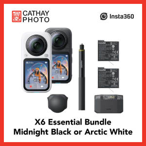 Insta360 X6 360° 8K Action Camera (Essentials Bundle)