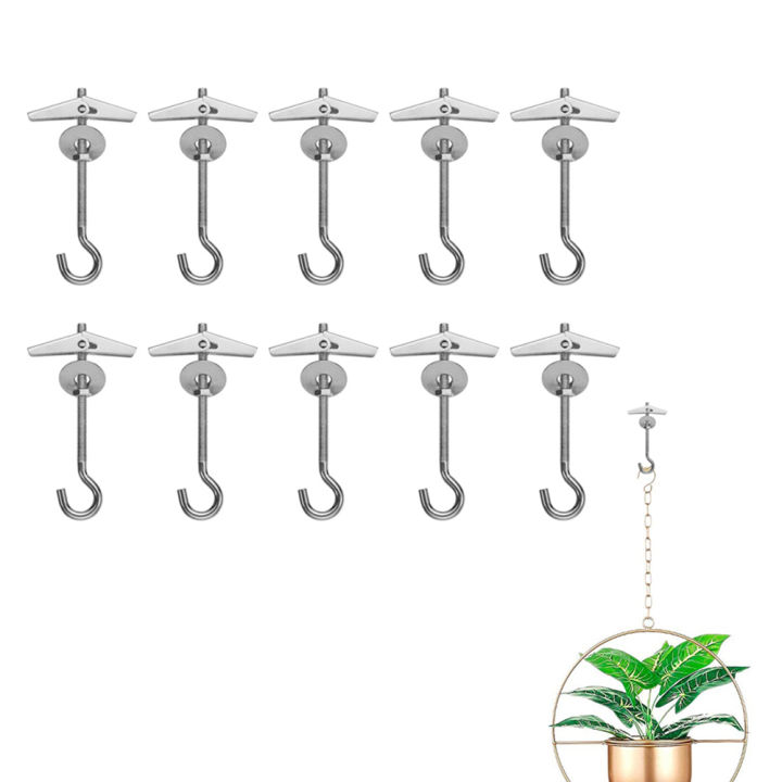Uxcell M6 Thread Spring Wing Toggle Hollow Plasterboard Wall Anchor Bolts 6 Pcs