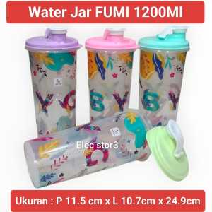 Biggy Botol Minum Kulkas FUMI 1200ML / Tempat Air Kotak Souvenir Serbaguna BPA FREE