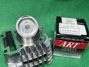 ชุดเสื้อสูบwave110i+ลูกART(กล่องดำแท้)  มีขนาด 5053 มิล(ปาดหัว+หลบวาว+ตัดตูดฟรี) สำหรับ wave 110i ปี 2009-2019 / ดรีมซุปเปอร์คัฟ