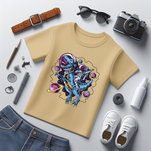 Code8.id DTF2 Kaos Distro Harian Anak Laki Laki Motif Dinosaurus Lucu Best Seller 1 - 10 Tahun