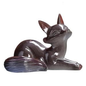 Handmade Heat Activated Color Changing Teas Pet Ceramic Teapet Home Office Decoration Party Supplies