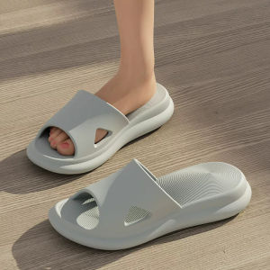 Free Shipping Air Cushion Massage Soft-Soled Slippers For Women Summer Bathroom Non-Slip CoupleS Thick-Soled Home Indoor Slippers