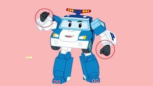 Robocar Poli    Transformable Robot Toy 3 Inches