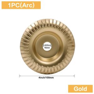 MUSASI 1/3Pcs Shaping Carving Sanding Wood Grinding Wheel Abrasive Tool Carbon Steel Wood Polishing Wheel Arc/Flat/Bevel Angle Grinder Disc
