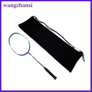 wangzhansi Plush Cloth Badminton Racket Ball Bag Single Shoulder Diagonal Waterproof Squash Storage Backpack Training Cover Youth