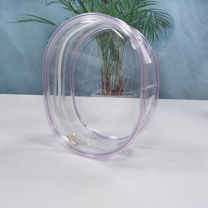 GTRBFDS 10cm Clear Outdoor Bag Transparent Multicolor Storage Case Style Mini Doll Display Box