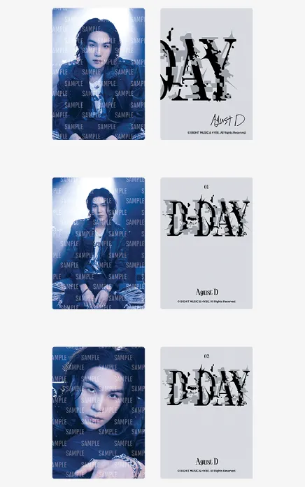 防弾少年団(BTS) - SUGA D-DAY JAPAN レンチキュラー ランダム トレカ DVD 防弾少年団(BTS) - SUGA D-DAY JAPAN レンチキュラー ランダム