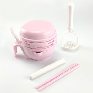 Mumystation Multifungsi Grinding Bowl Baby Food Maker Alat Pembuat Makanan Mpasi Bayi set 10Pcs