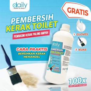 Pembersih Kerak Keramik Kamar Mandi Toilet Wastafel Kloset Ampuh Menghilangkan kerak