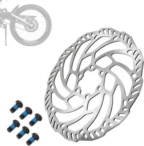 JFG RACING Rear Brake Rotor for Surron Light Bee203mm Dirt Bike Brake Disc for Dirt Bike Surron Light Bee X/LBX/Surron Light Bee S