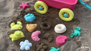 Đồ chơi cát Cho Trẻ Mới Biết Đi Trẻ Em Flamingo khuôn cát Hoa Nhà Sản Xuất Công Cụ Cát trò chơi ngoài trời chơi trò chơi Bên Bờ Biển Cho Trẻ Em