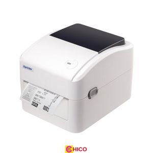 Máy in nhãn in mã vận đơn Xprinter XP420b Hổ trợ tuyệt với kết nối in ấn