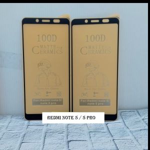 REDMI 5 REDMI NOTE 5A REDMI NOTE 5 PRO REDMI 5+ Anti gores ceramic matte anti minyak screen guard pelindung layar bahan plastik mika