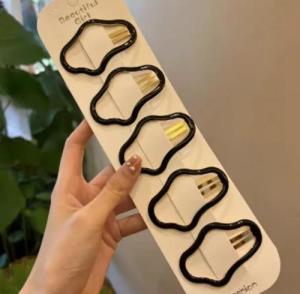 10pcs Korean Color Hair Clip Set Girl Simple Hairpin Fashionable Accessories