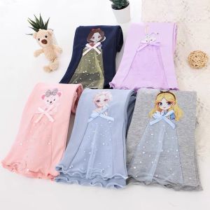 Celana Legging Anak Cewek Princess Disney Elsa Frozen Snow White Alice in Wonderland Stella Lou ShellieMay (SIZE 100 - 140)
