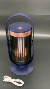 Electric Mosquito Zapper Fly Killer Lamp 5V Type C High Power Portable Bug Trap With Ambient Night Light Rechargeable Safe Bionic Pest Control For Bedroom And Tent