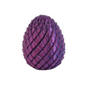 3D Printed Dragon Egg Fidget Toy Twisted Spiral Sensory Stress Relief Ornament Multi Color Desk Decoration Gift for Party Use