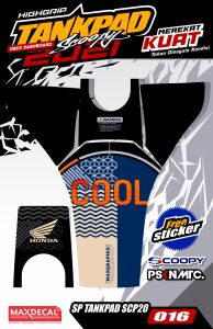 Striping Scoopy Pelindung Dashboard Tankpad deckpad Scoopy stiker scoopy Striping Scoopy 2020 2021 2022 Stiker Motor Keren Variasi Decal Scoopy