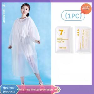 Graceful Portable Thickened Raincoat Travel Outdoor Rainwear Waterproof Women And Men Disposable Camping Rain Cover Travel Supplies