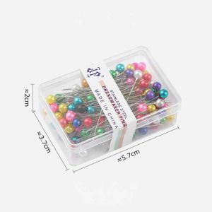 Set 100 Kim Ghim Cố Định 38mm Nhiều Màu Sắc Dùng Trong May Vá-HAUSE