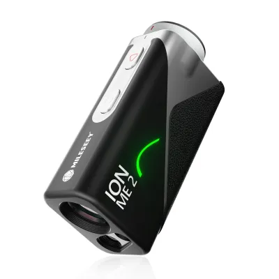 MILESEEY IONME2 เครื่องวัดระยะกอล์ฟพร้อมความชัน -1100 หลา เครื่องวัดระยะเลเซอร์กอล์ฟพร้อมจอแสดงผลสีแดงและสีเขียว ล็อคเสาธงได้รวดเร็ว 0.1 วินาที พร้อมระบบสั่นแบบ Ball to Pin Mode กำลังขยาย 6 เท่า