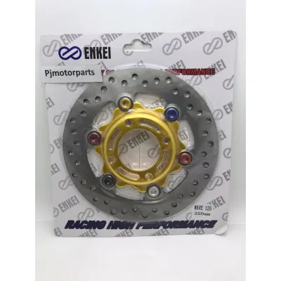 🇹🇭 W125 WAVE125 220MM DISC PLATE ALLOY FLOATING DISK DISC THAILAND PIRING DISC