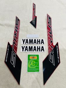 Bộ tem decal dán xe máy Yamaha Sirius đời 2022 THẮNG ĐÙM màu đỏ zin thái siêu đẹp