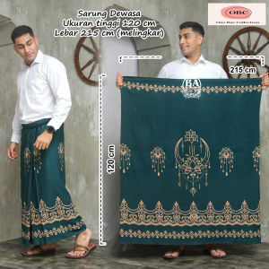 Sarung Pria Dewasa Batik Rayon Halus Adem Nyaman Dipakai Sehari Hari Terlaris