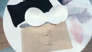 Strapless Bralettes for Women Nonslip Bandeau Bra Seamless Wireless Strapless Bra Padded Tube Top Bras