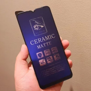 Tempered Glass For ( INFINIX HOT 50I ) Anti blue Anti gores Ceramic Matte blue light