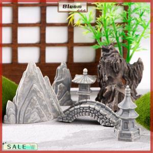 Follow Get New[Bloom Z] Rockery Stone Tower House Mini Home Decor Miniature Fairy Garden Ornaments Decoration Accessories Crafts