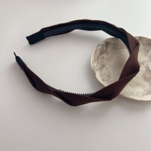 Cài tóc màu trơn vải KAKI đan xoắn thanh lịch thời trang phong cách Hàn Quốc dành cho nữ CA27