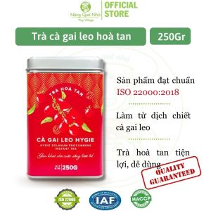 Trà Cà Gai Leo Hòa Tan HYGIE Mát gan Giải độc gan Thanh nhiệt cơ thể  Giải rượu bia hỗ trợ điều trị viêm ganxơ gan 250Gr