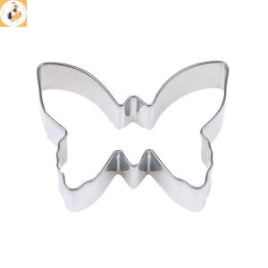 EOY 5Pcs Set Stainless Steel Biscuit Mold Set Butterfly Cookie Cutter DIY Cake Decoration Tool Chocolate Pastry Baking Snacks Mold