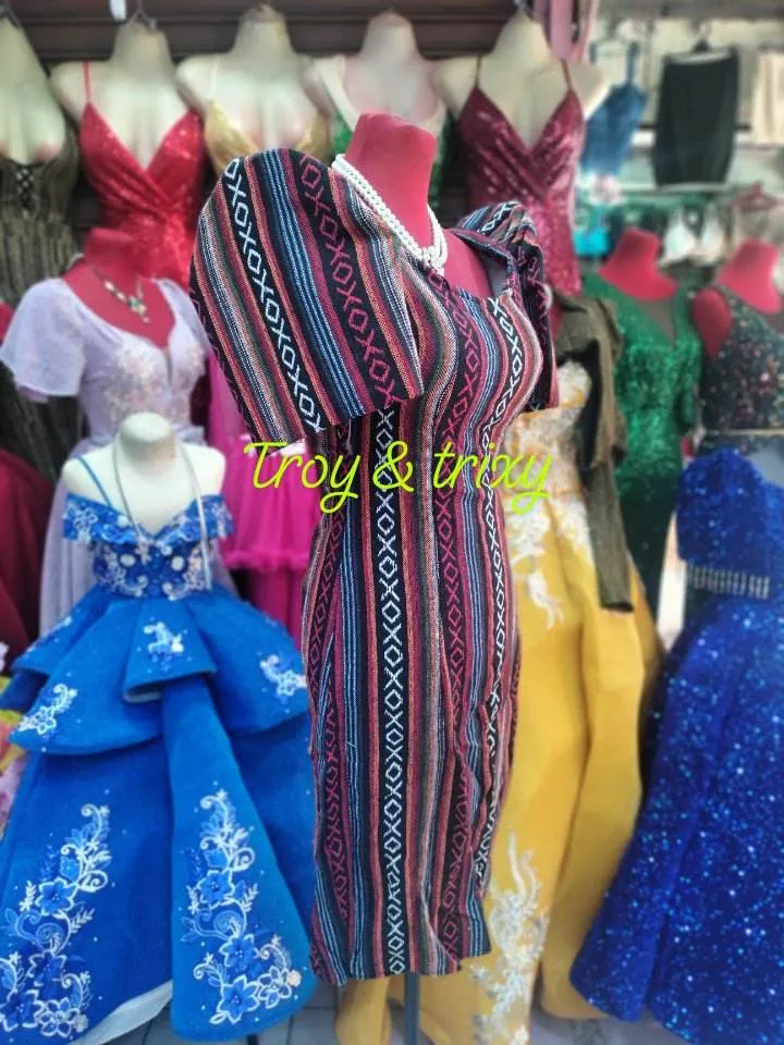 Modern filipiniana dress in divisoria hotsell