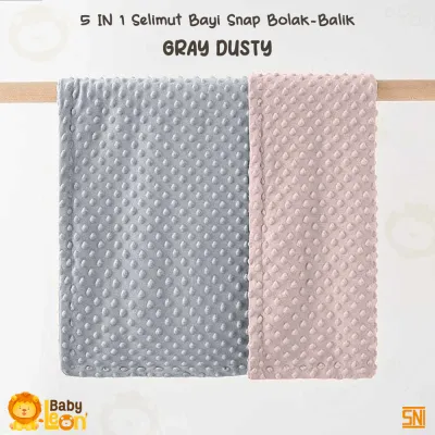 BABY LEON 5in1 Selimut Bayi Multifungsi Selimut Bayi Baru Lahir Selimut Tidur Bayi Baru Lahir Alas Tidur Bayi BS-M08
